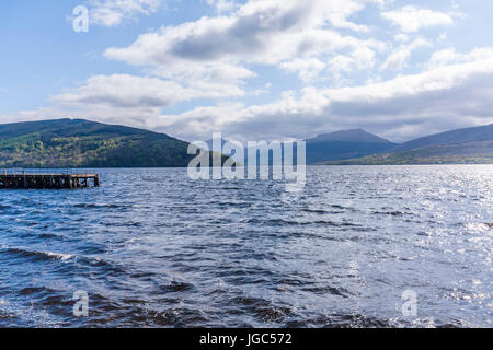 Loch Fyne in Inveraray, Argyll, Schottland, Großbritannien Stockfoto