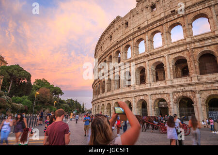 Kolosseum, Rom, Italien Stockfoto