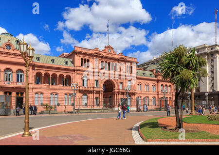 Casa Rosada, Buenos Aires, Argentinien, Südamerika Stockfoto