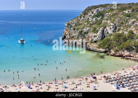 Cala En Porter Stockfoto