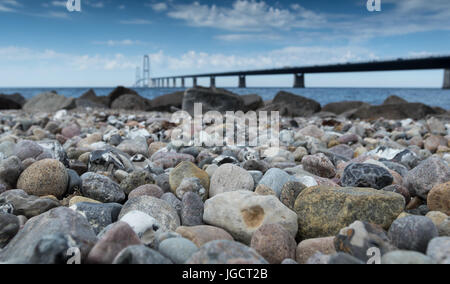 Großer Belt Fixed Link, Korsoer, Dänemark Stockfoto