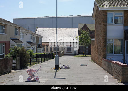 Hartlepool Parlamentswahlen 2017.  Die Landzungen, Hartlepool. Stockfoto