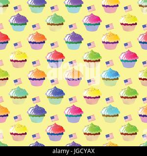 Nahtlose Muster. Illustration für design Stock Vektor