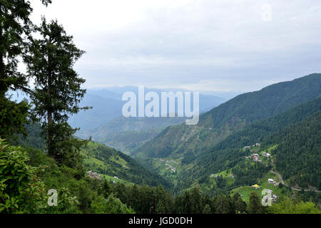 Himalayan Dhauladhar Bergkette Stockfoto