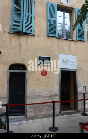 Familie Haus von Bonaparte in Ajaccio Stockfoto