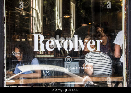 Revolver Cafe, Cambie Street, Vancouver, Kanada Stockfoto
