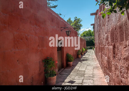 Kloster Santa Catalina - Arequipa, Peru Stockfoto