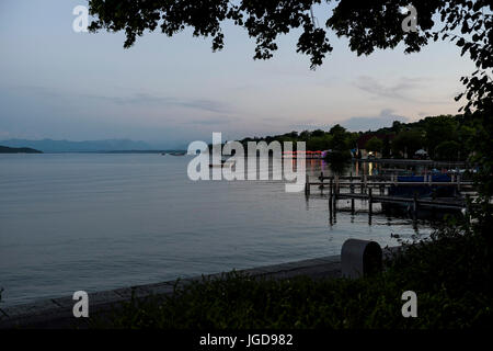 Starnberger See, Starnberg, Bayern, Deutschland Stockfoto