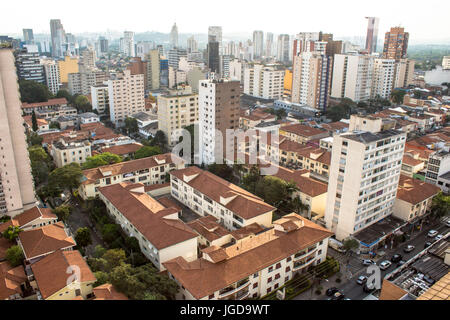 Luftaufnahme, Vila Madalena, 17.09.2015,Capital, São Paulo, Brasilien. Stockfoto