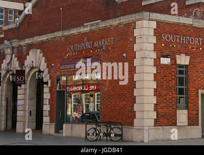 Southport meine Heimatstadt Stockfoto