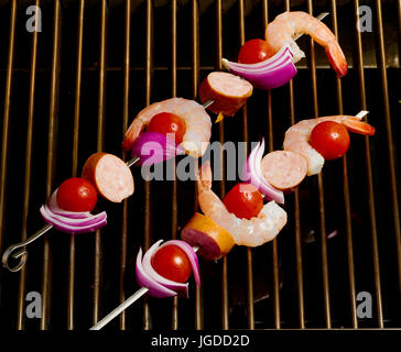 Shish Kebab Stockfoto