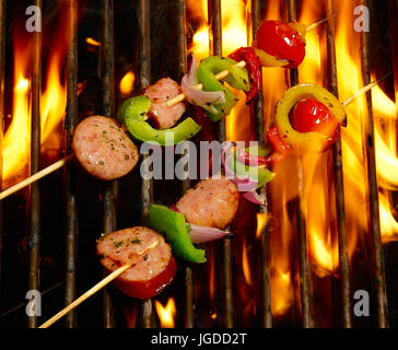 Shish kabob Stockfoto