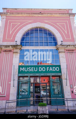 Fadomuseum in Lissabon - sehr beliebt in Portugal - Lissabon - PORTUGAL-2017 Stockfoto