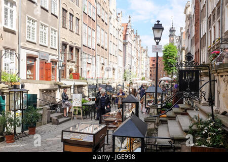 St. Mary Street (Ul Mariacka), Danzig, Polen Stockfoto