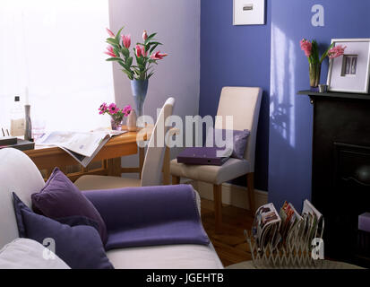 Offene Wohn-Esszimmer Stockfoto