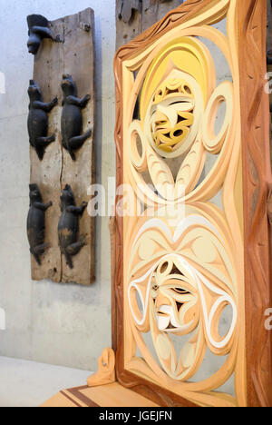 Museum of Anthropology in Vancouver, Kanada Stockfoto