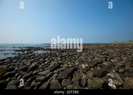 Chera Dwip ist extremen südöstlichen Teil der Insel Saint-Martin. Es nennt sich Chera Dwip lokal. Chera bedeutet "getrennt" und Dwip bedeutet "Insel". Stockfoto