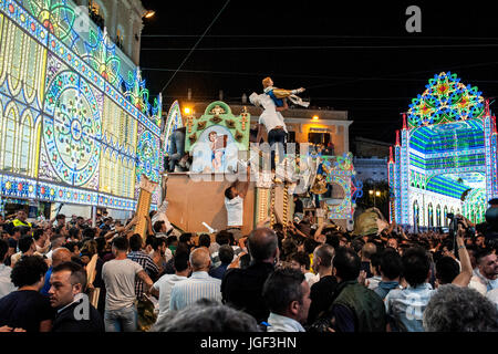 Italien Basilicata Matera "Festa Madonna della Bruna" Stockfoto