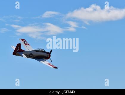 T-28 Trojaner U.S. Navy Trainer Stockfoto