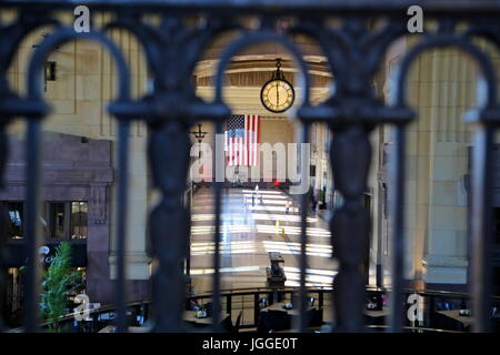 Kansas City Union Station am 4. Juli Stockfoto