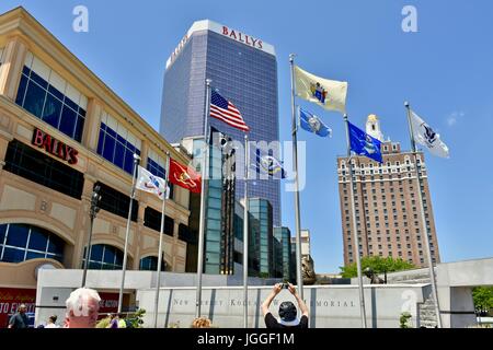 Bally's Hotel and Casino Atlantic City, New Jersey Stockfoto