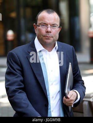 Mike Ashley Jeff Blue Fall High Court Stockfoto