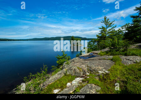 Scenic Treibholz Provinzpark Mattawa Ontario Kanada. Driftwood Bay Ottawa River Stockfoto