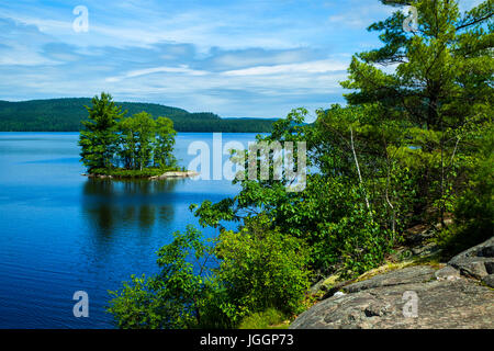 Scenic Treibholz Provinzpark Mattawa Ontario Kanada. Driftwood Bay Ottawa River Stockfoto