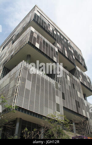 Fassade, Gebäude, Petrobras, 2016, Center, City, Rio De Janeiro, Brasilien. Stockfoto