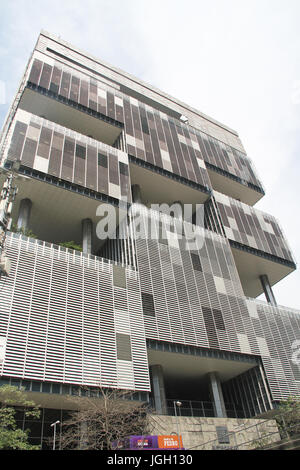 Fassade, Gebäude, Petrobras, 2016, Center, City, Rio De Janeiro, Brasilien. Stockfoto