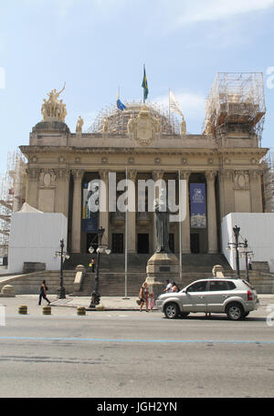 Tiradentes Palace, gesetzgebende Versammlung, 2016, Center; Rio de Janeiro, Brasilien. Stockfoto