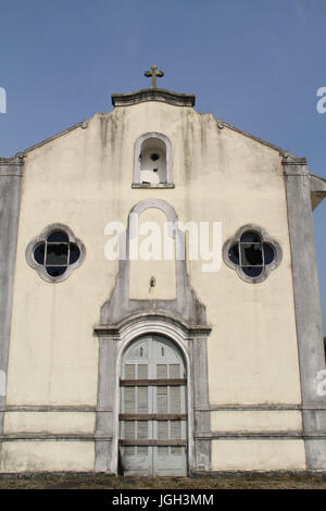 Kirche der Muttergottes von Guia, Portinho; 2014; Praia Grande; Paulista Küste; São Paulo Brasilien. Stockfoto