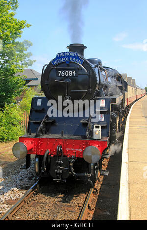 Erbe Dampf Bahnhof, Cromer, North Norfolk Railway, England, UK - The North Norfolkman Stockfoto