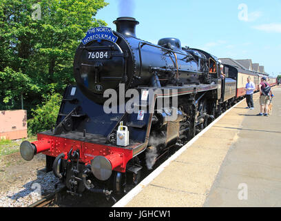 Erbe Dampf Bahnhof, Cromer, North Norfolk Railway, England, UK - The North Norfolkman Stockfoto