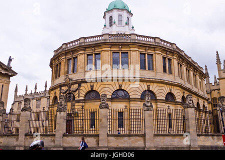 Universitäten von Oxford, Zentrum des Lernens, Bibliotheken, Gärten, Gebäuden, Unterkünfte, comfy, Oxford, Oxfordshire, Vereinigtes Königreich Stockfoto