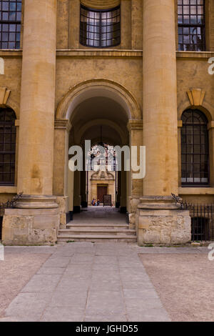 Universitäten von Oxford, Zentrum des Lernens, Bibliotheken, Gärten, Gebäuden, Unterkünfte, comfy, Oxford, Oxfordshire, Vereinigtes Königreich Stockfoto