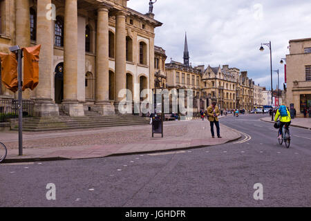 Universitäten von Oxford, Zentrum des Lernens, Bibliotheken, Gärten, Gebäuden, Unterkünfte, comfy, Oxford, Oxfordshire, Vereinigtes Königreich Stockfoto