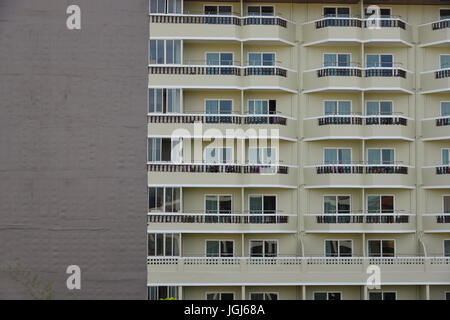 Pattaya, Thailand - 20. Juni 2017. Eine Wohnung befindet sich im Zentrum von in Pattaya, Thailand. Pattaya ist eine Stadt an der östlichen Golfküste Thailand, bekannt für seine Stockfoto