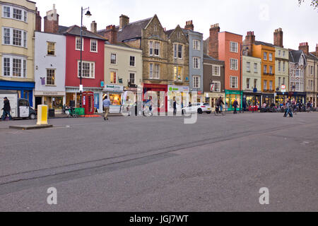 Hochschulen, Universitäten, Museen, Bibliotheken, Stadt, Türme, Kirchen, Architektur, Sitz des Lernens, Oxford, Oxfordshire, Vereinigtes Königreich, England, Großbritannien Stockfoto