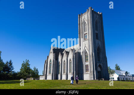 Die katholische Kirche von Reykjavik, Island Stockfoto