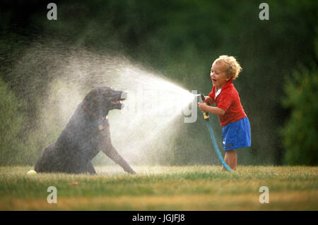 Canon Brownell (R) mit "Kodak" in Andover, NH USA Stockfoto