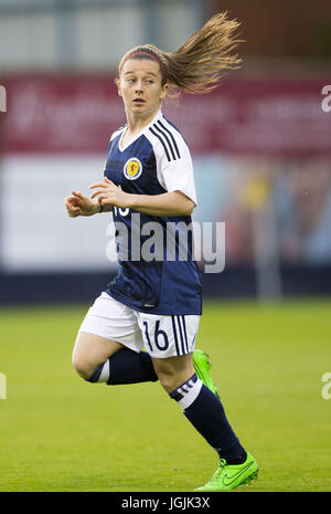 Schottland Frauen Christie Murray während der International Challenge Match bei Starks Park, Kirkcaldy. PRESSEVERBAND Foto. Bild Datum: Freitag, 7. Juli 2017. Vgl. PA Geschichte Fußball Schottland Frauen. Bildnachweis sollte lauten: Jeff Holmes/PA Wire. Einschränkungen: Verwendung Beschränkungen unterworfen. Nur zur redaktionellen Verwendung. Gewerbliche Nutzung nur mit vorheriger schriftlicher Zustimmung des Scottish FA. Stockfoto