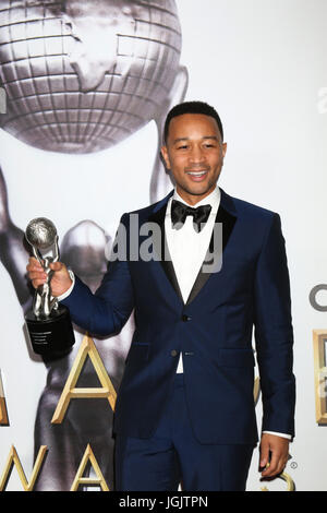 Pasadena, CA, USA. 5. Februar 2016. LOS ANGELES - 5 FEB: John Legend im 47. NAACP Image Awards Presse Zimmer an das Pasadena Civic Auditorium am 5. Februar 2016 in Pasadena, CA Credit: Kay Blake/ZUMA Draht/Alamy Live-Nachrichten Stockfoto