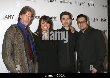 Los Angeles, CA, USA. 10. März 2016. LOS ANGELES - Mrz 10: Ronn Moss, Devin DeVasquez, Kristos Andrews, Gregori J Martin bei der 5. jährlichen LANY Entertainment Mixer im Saint Felix am 10. März 2016 in Los Angeles, CA-Credit: Kay Blake/ZUMA Draht/Alamy Live-Nachrichten Stockfoto