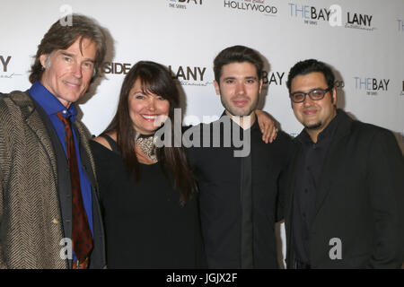 Los Angeles, CA, USA. 10. März 2016. LOS ANGELES - Mrz 10: Ronn Moss, Devin DeVasquez, Kristos Andrews, Gregori J Martin bei der 5. jährlichen LANY Entertainment Mixer im Saint Felix am 10. März 2016 in Los Angeles, CA-Credit: Kay Blake/ZUMA Draht/Alamy Live-Nachrichten Stockfoto