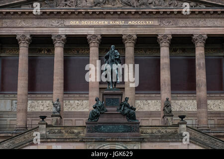 Berlin, Deutschland - 6. Juli 2017: Das Alte Nationalgalerie Museum (Alte Nationalgalerie) in Berlin, Deutschland Stockfoto