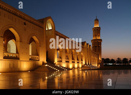 Sultan Qaboos Grand Mosque, Muscat, Oman Stockfoto