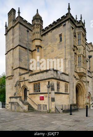 Abbey Gateway oder Äbte Torhaus, Bristol Cathedral, College Green, Bristol Stockfoto