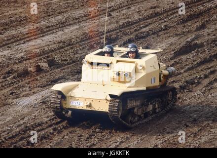 Italienische Armee, L3-35 leichte Panzer des zweiten Weltkriegs Stockfoto