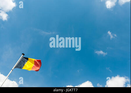 Belgische Flagge Stockfoto